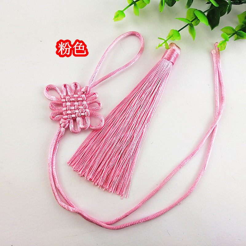 中国结挂件小号小装饰吉祥结新年挂饰半成品流苏穗子挂绳配件材料,淘宝优惠券,粉丝福利购,淘宝优惠卷