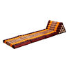 Thai triangular cushion can be folded for easy storage