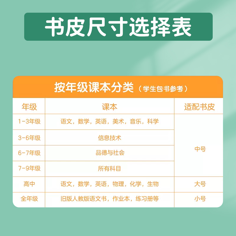 西玛自粘书皮A4透明磨砂钻石纹防水包书皮纸包书膜中小学课本书套套省时省力多功能包装书套书壳赠姓名贴