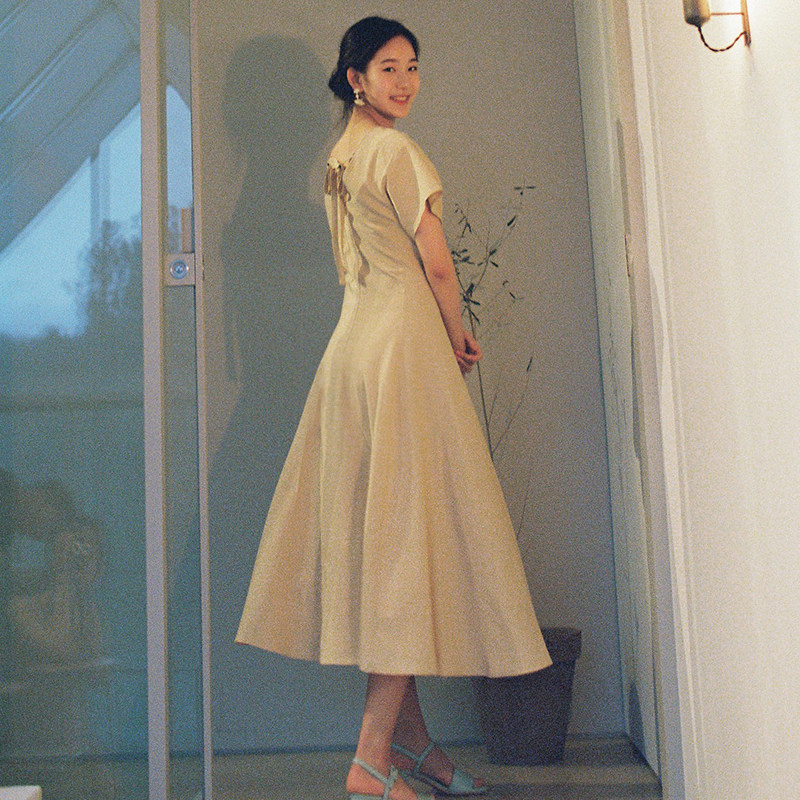 韩国直邮cherrykoko法式气质连衣裙 thejamy海外连衣裙