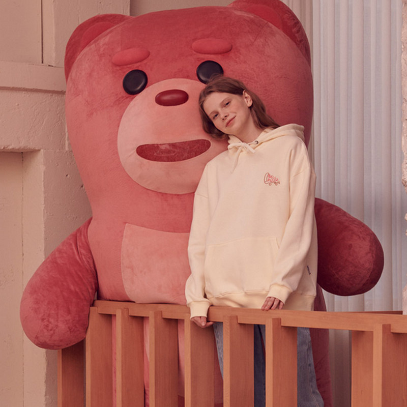 ambler韩国潮牌加绒连帽beely卫衣 thejamy海外卫衣/绒衫