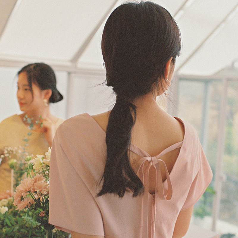 韩国直邮cherrykoko法式气质连衣裙 thejamy海外连衣裙