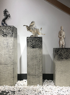 兵马俑家居客厅仿古风茶室工艺品