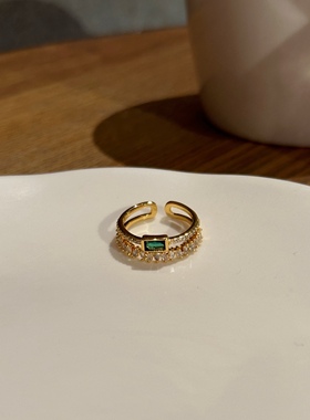 BNN Vintage复古中古气质小众轻奢博主Fever吴千语钟楚曦戒指指环