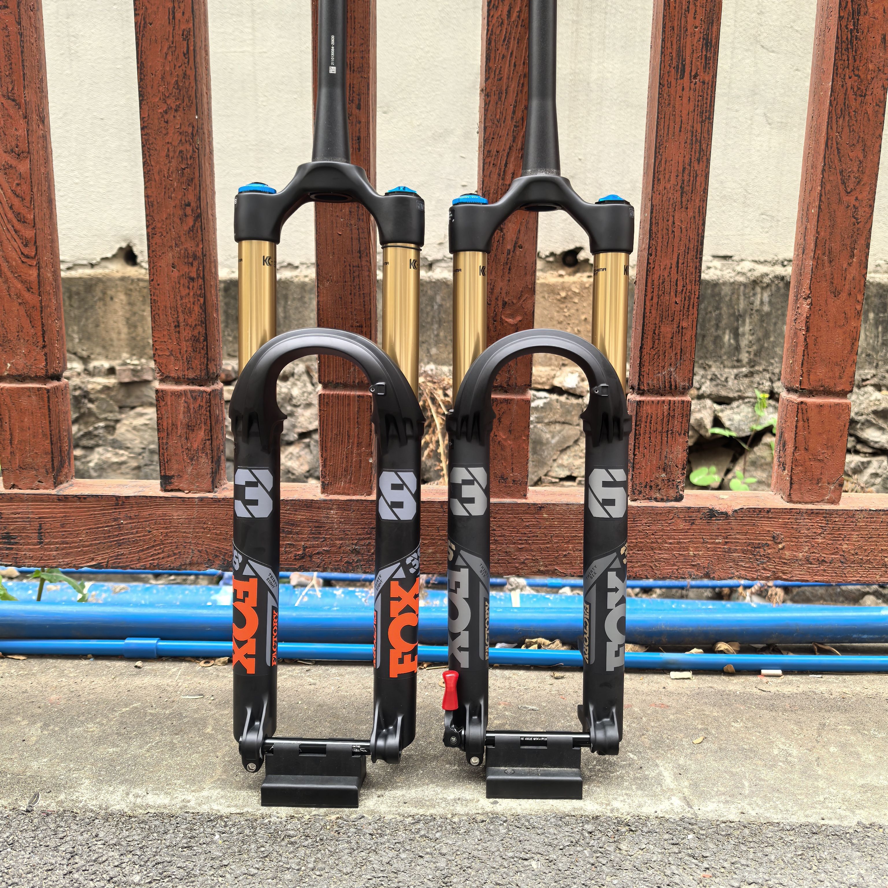 FOX38前叉grip2阻尼 27.5/29 Enduro AM软尾气压山地车前叉FOX36 - 图3