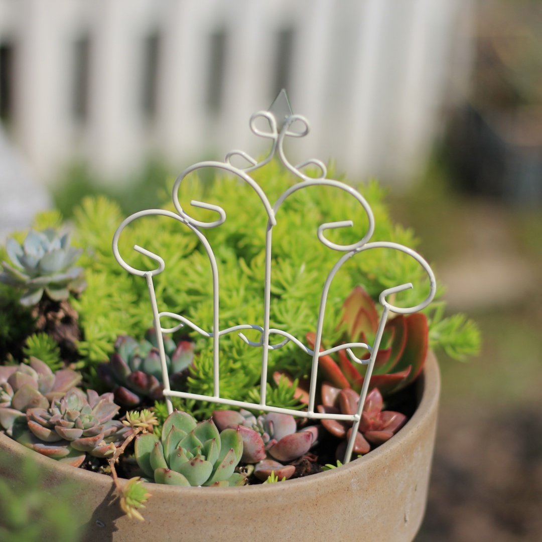 日式ins复古铁艺迷你花盆小装饰微景观造景绿植创意花园杂货栅栏,淘宝优惠券,粉丝福利购,淘宝优惠卷