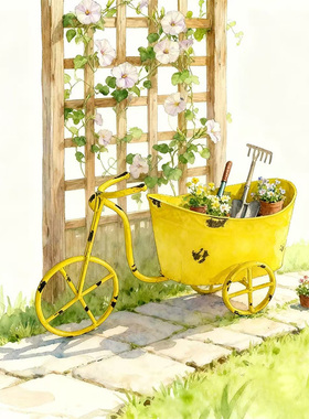 页子的花园原创设计户外摆件