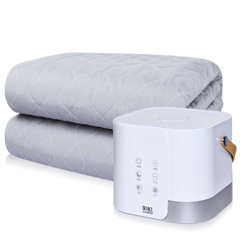 彩虹牌水暖毯双人调温智能恒温水循环加热家用安全电褥子无辐包邮,淘宝优惠券,粉丝福利购,淘宝优惠卷