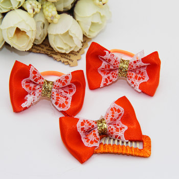 ແບບໃໝ່ irresistible pet hair clip hair comb BB clip Teddy Yorkshire Maltese Pomeranian dog clip set