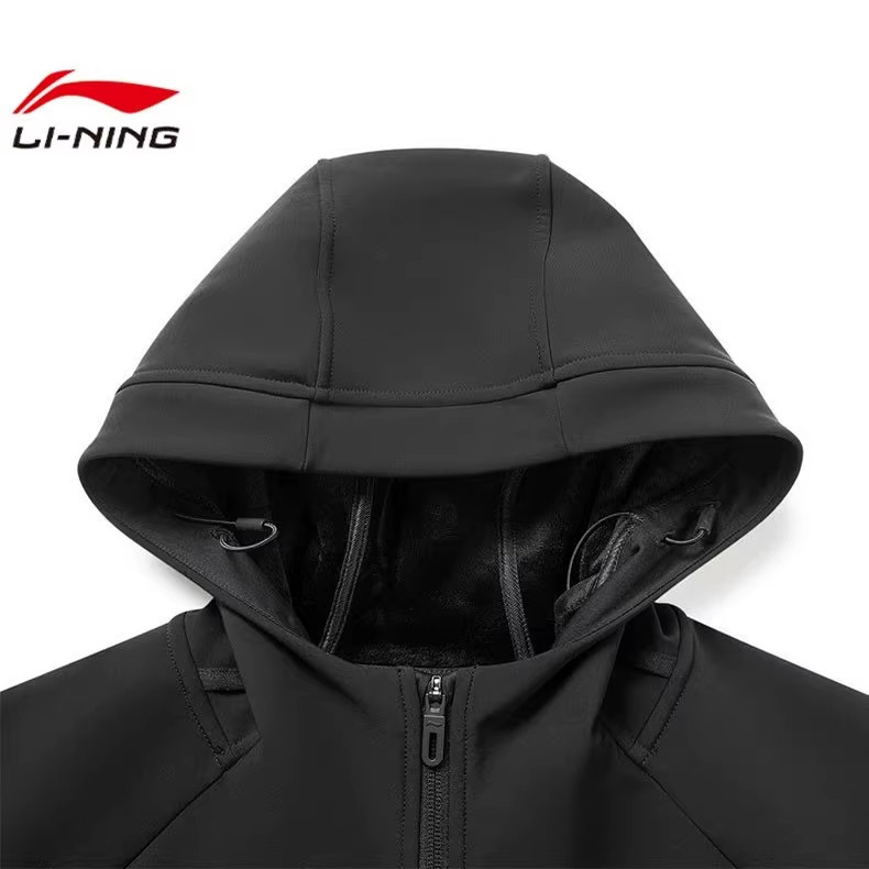 李宁外套 2025冬季新品男子反光加绒保暖针织时尚运动外套AFDVB27,淘宝优惠券,粉丝福利购,淘宝优惠卷