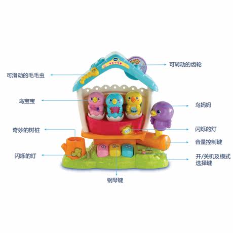 vtech singing bird house