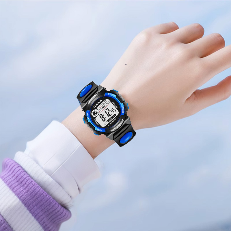 电子手表儿童男生男童运动手表男款学生手表跑步防水考试专用计时,淘宝优惠券,粉丝福利购,淘宝优惠卷