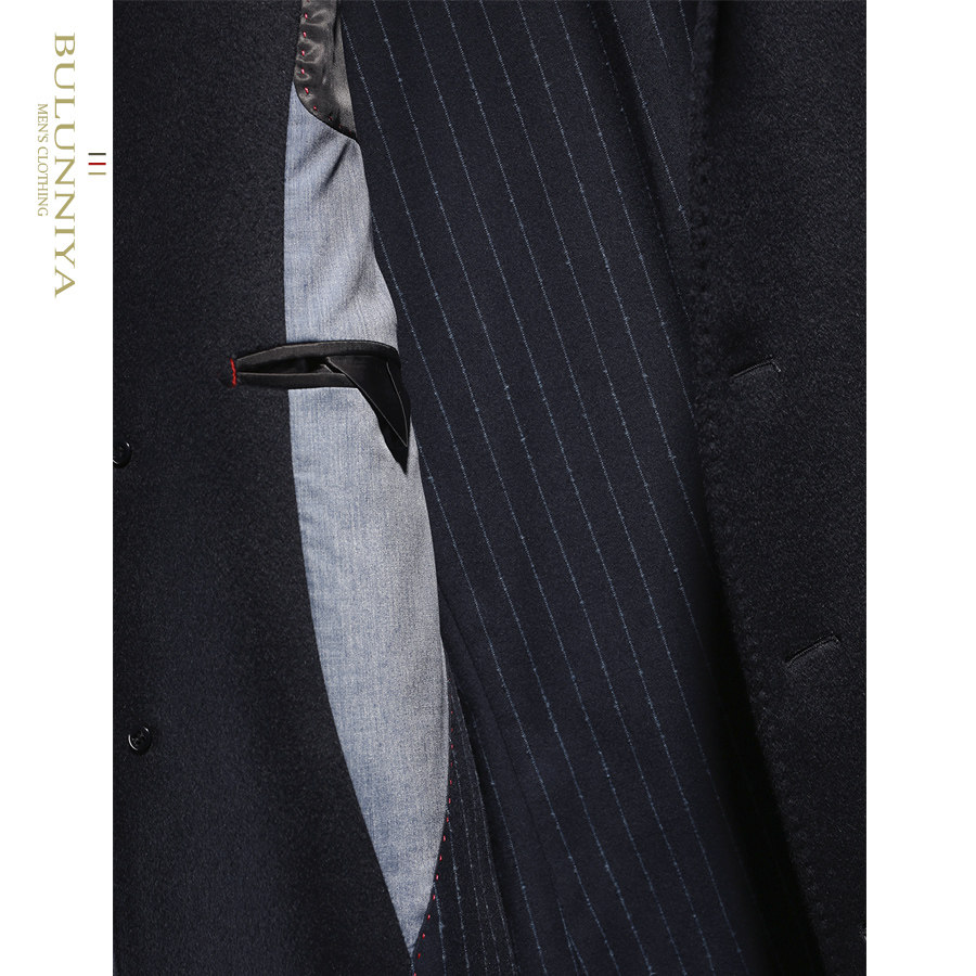  布伦尼亚毛呢大衣