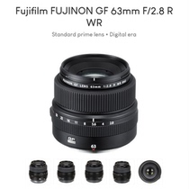 Fuji Fujiifilm GF 63mm F2 8R LM WR Shade Square Shade