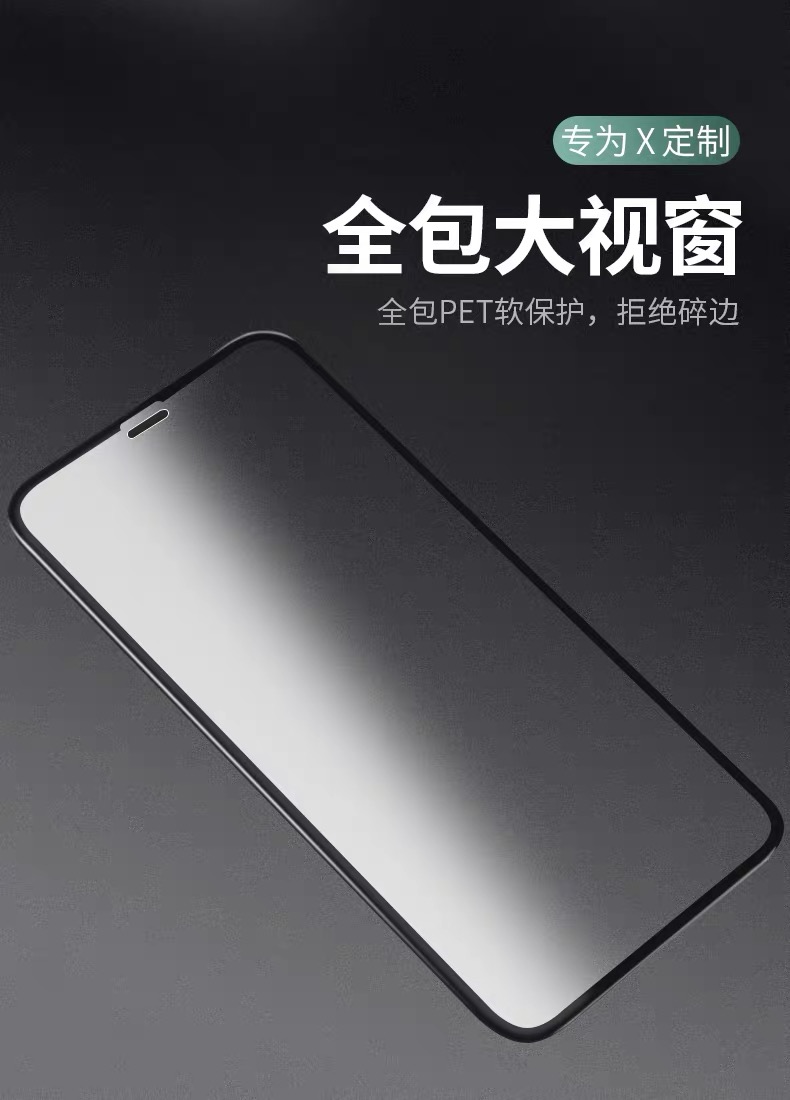 适用于 iPhone13钢化膜15pro磨砂膜苹果XR全屏覆盖iPhone15保护膜-图3