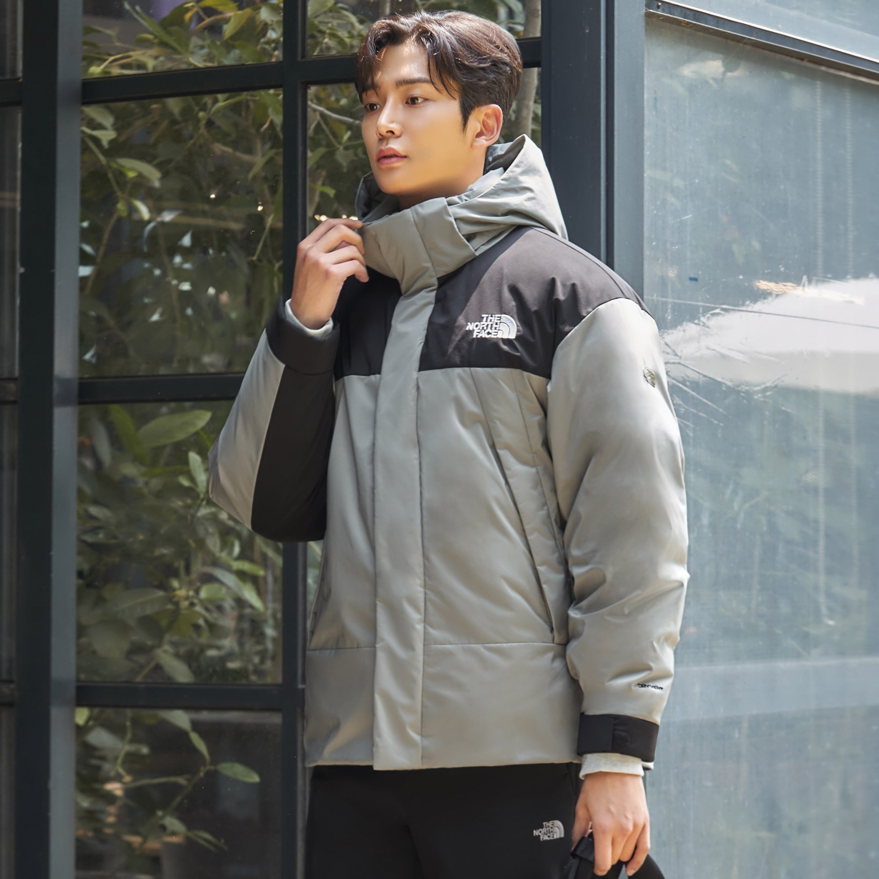 TheNorthFace北面23薄款户外防水防风登山鹅绒男女羽绒服NJ2DP50-图1