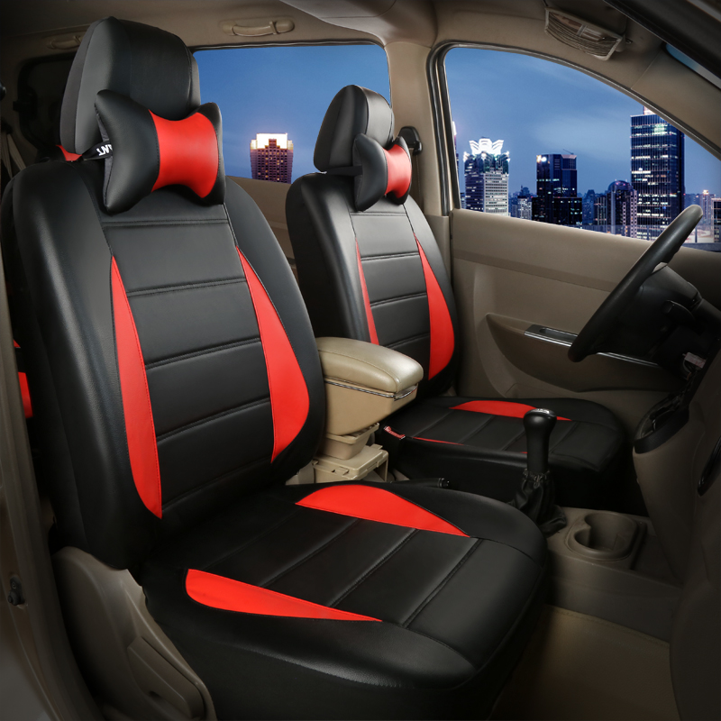 东风小康k17 v07s k07s c37 k07 v26v29风光面包车专用pu皮革座套 - 图3