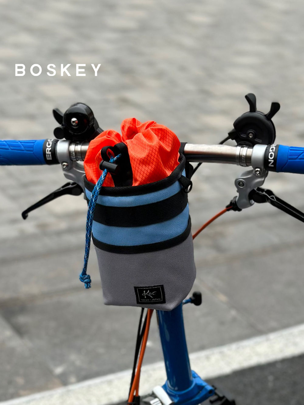 日本KOI BIKE Kettle bag 通用可斜挎自行车车头包 小布水壶车把 - 图2