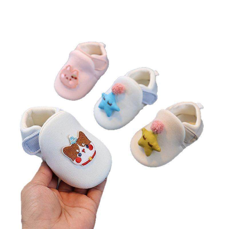 春秋婴童学步鞋防滑软底不掉鞋袜轻薄款透气棉布鞋0-3-6-15个月,淘宝优惠券,粉丝福利购,淘宝优惠卷
