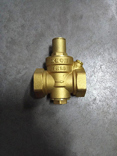 自来水减压阀家用4分外牙DN65净水器电热6分20可调式压阀全铜带表 - 图2