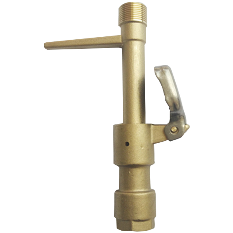 6分1寸黄铜快速取水阀杆插杆绿化园林小区水管接头钥匙洒水栓水枪 - 图3