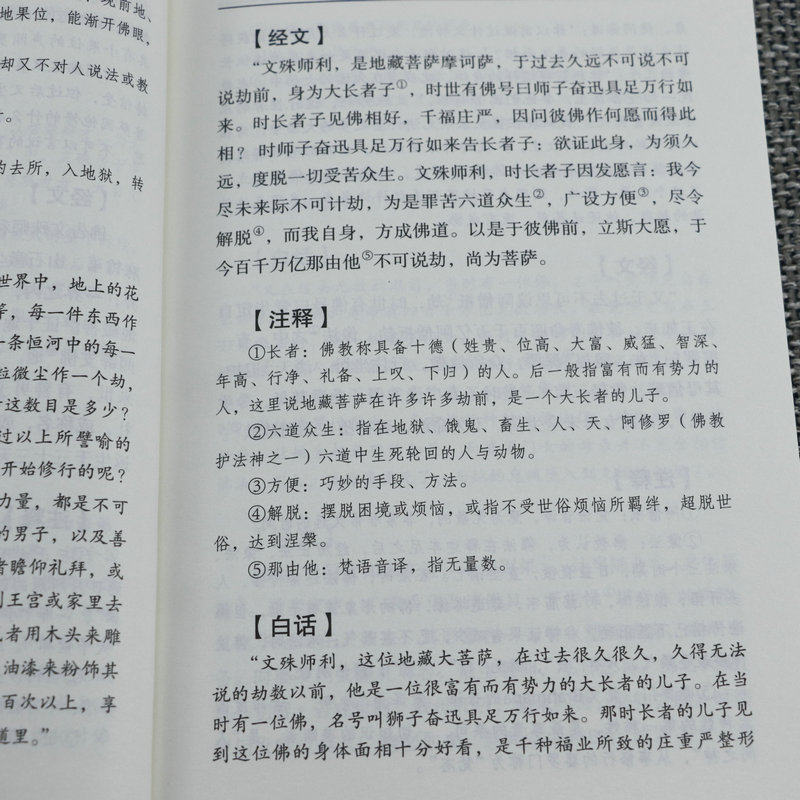 佛学经典全套11册原文注释文白对照白话法华经楞伽经白话楞严经坛经圆觉经观无量寿经金刚经地藏本愿经佛经十三经佛学经典书籍 - 图2