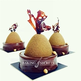 Бесплатная доставка 8 последовательных заостренных половинных куриных яичных кактусов, большинство Moe Cave Mousse Mousse Cilicon Gum Model Secret Secret