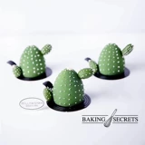 Бесплатная доставка 8 последовательных заостренных половинных куриных яичных кактусов, большинство Moe Cave Mousse Mousse Cilicon Gum Model Secret Secret