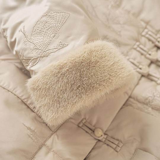 IHIMI Haimi New Chinese Embroidered Cotton Clothes for Women