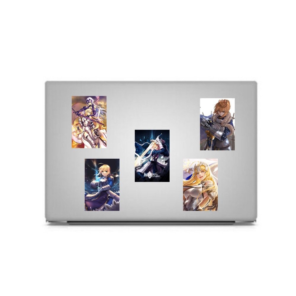 50张FATE贞德Saber/吾王花嫁笔记本滑板冰箱行李箱电瓶车吉他贴纸,淘宝优惠券,粉丝福利购,淘宝优惠卷