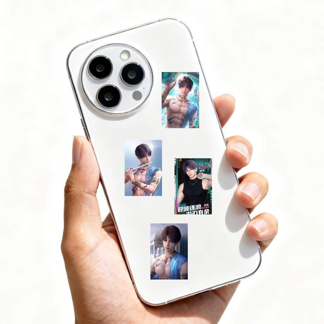 50张恋与深空手机电脑笔记本滑板冰箱行李箱电瓶车吉他涂鸦贴纸,淘宝优惠券,粉丝福利购,淘宝优惠卷