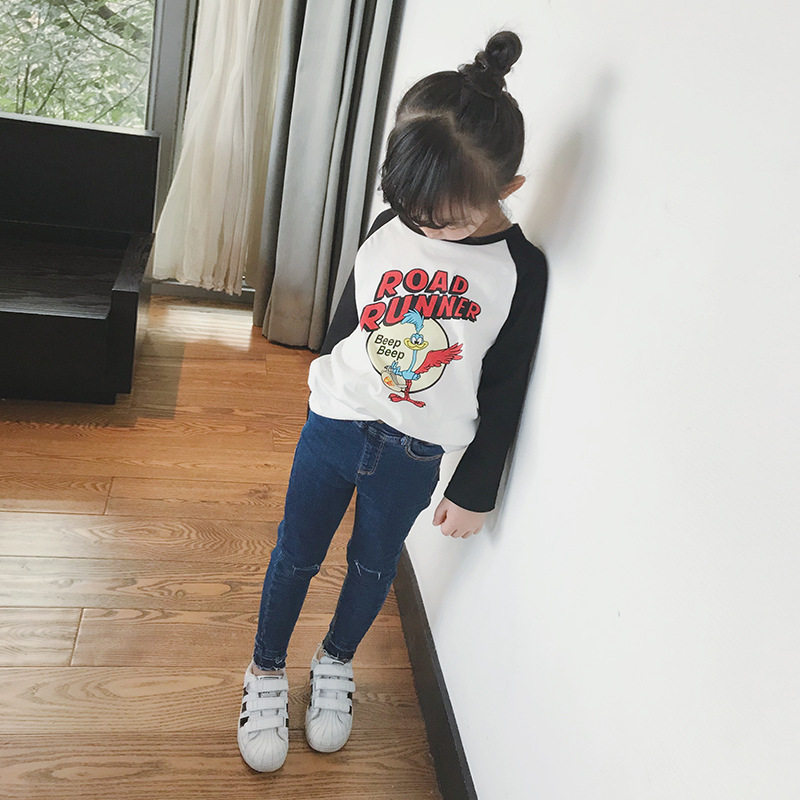 女童紧身牛仔裤2025春秋装新款儿童装破洞弹力裤子百搭小脚裤长裤,淘宝优惠券,粉丝福利购,淘宝优惠卷