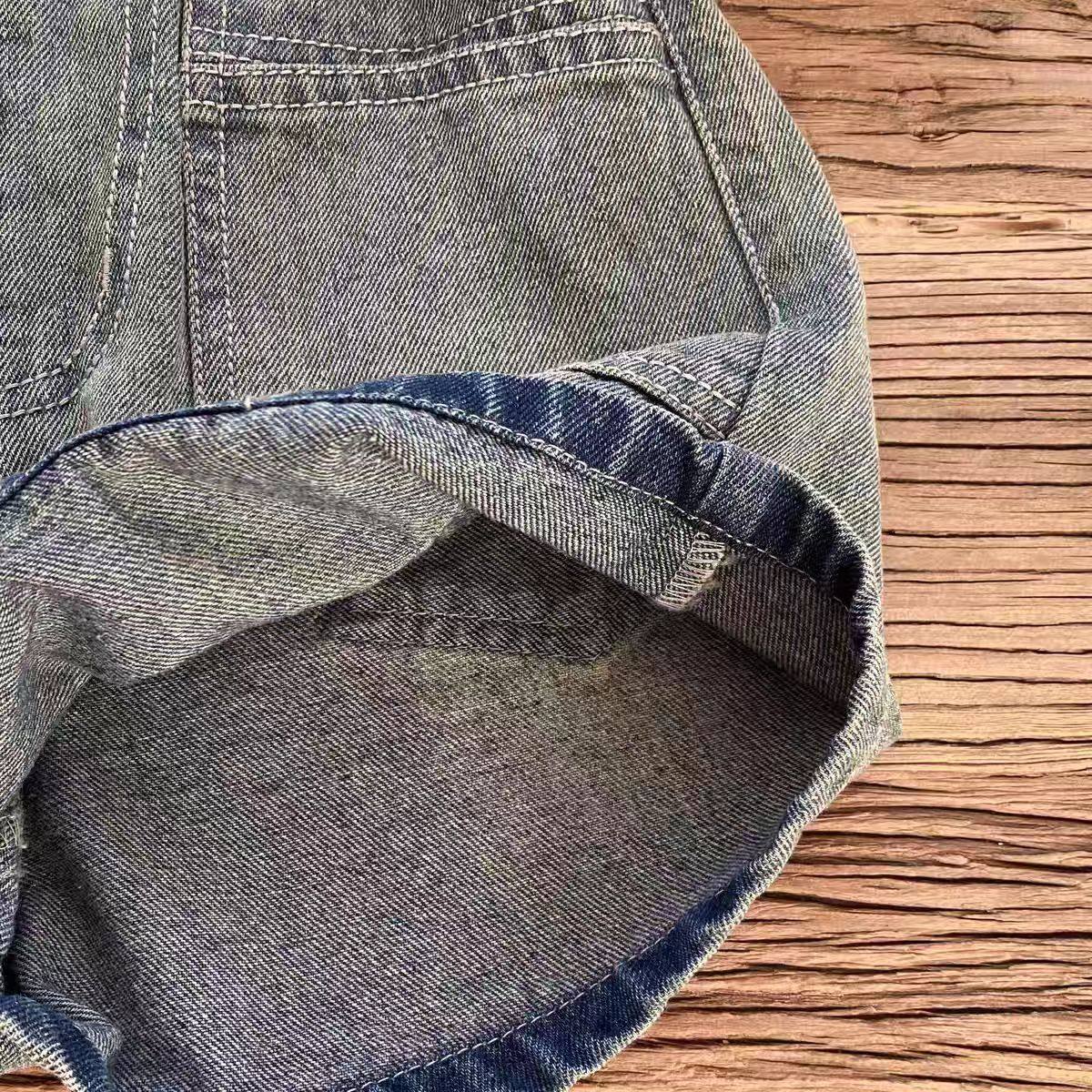 女童牛仔短裤2025新款夏季儿童宝宝复古时髦薄款百搭外穿工装裤子,淘宝优惠券,粉丝福利购,淘宝优惠卷