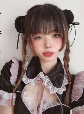 头饰丸子其他布料可爱