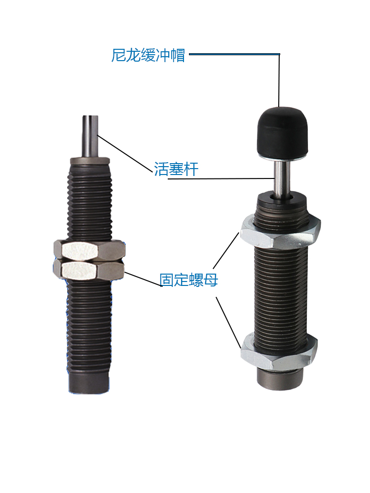 SMC气缸缓冲器RB/RBC0806S 1007SRB1411S RB1412S RBC2015S阻尼器 - 图2