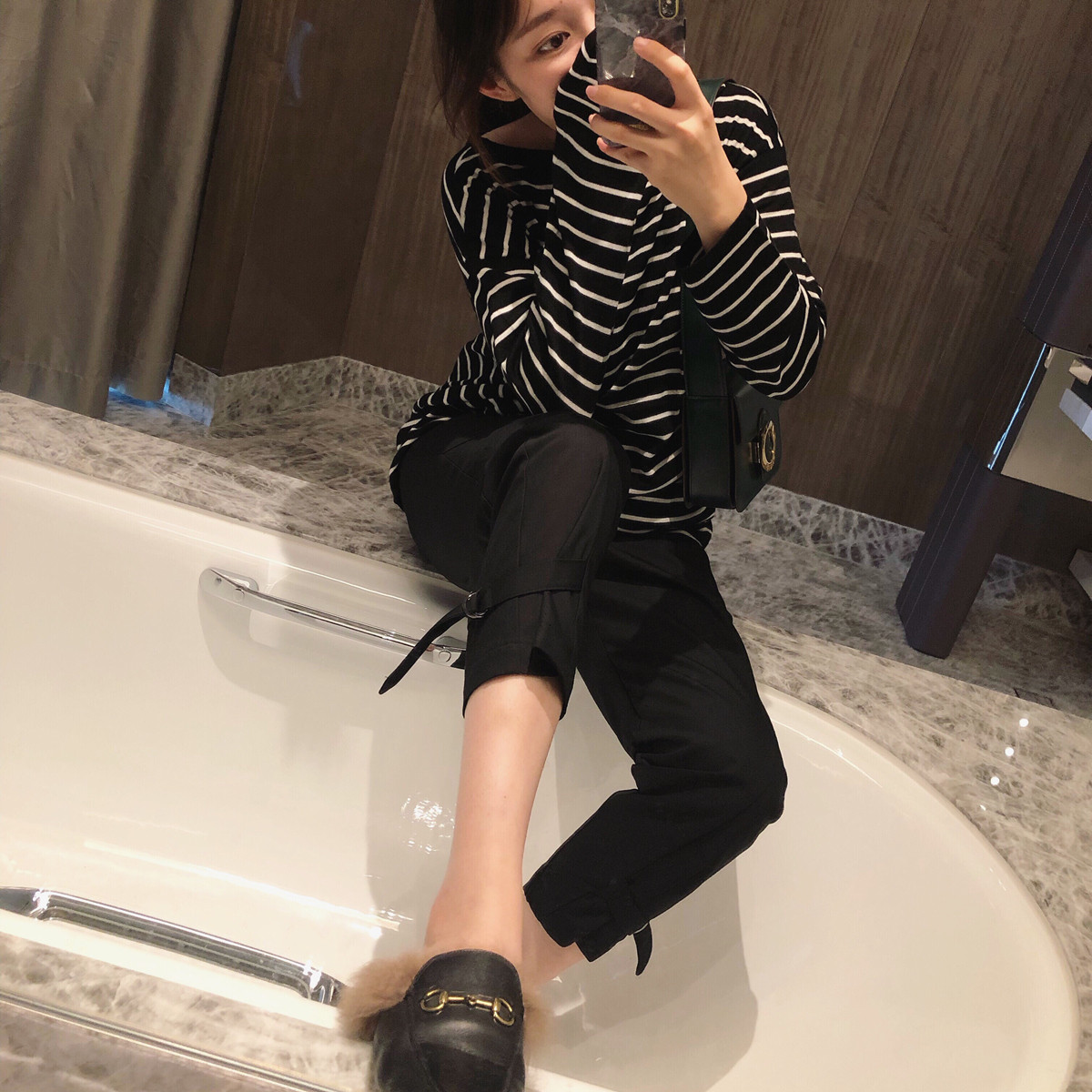 【LeoMami】设计感孕妇裤子春装休闲显瘦垂感孕妈九分直筒裤外穿,淘宝优惠券,粉丝福利购,淘宝优惠卷