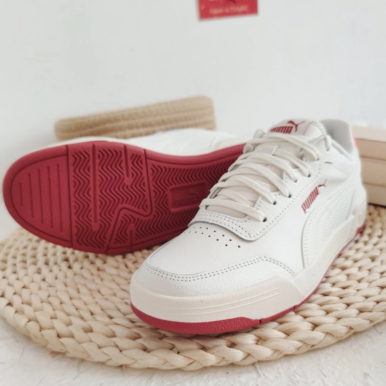 Puma/彪马 Caracal 经典复古 舒适休闲 轻便透气防滑耐磨运动板鞋,淘宝优惠券,粉丝福利购,淘宝优惠卷