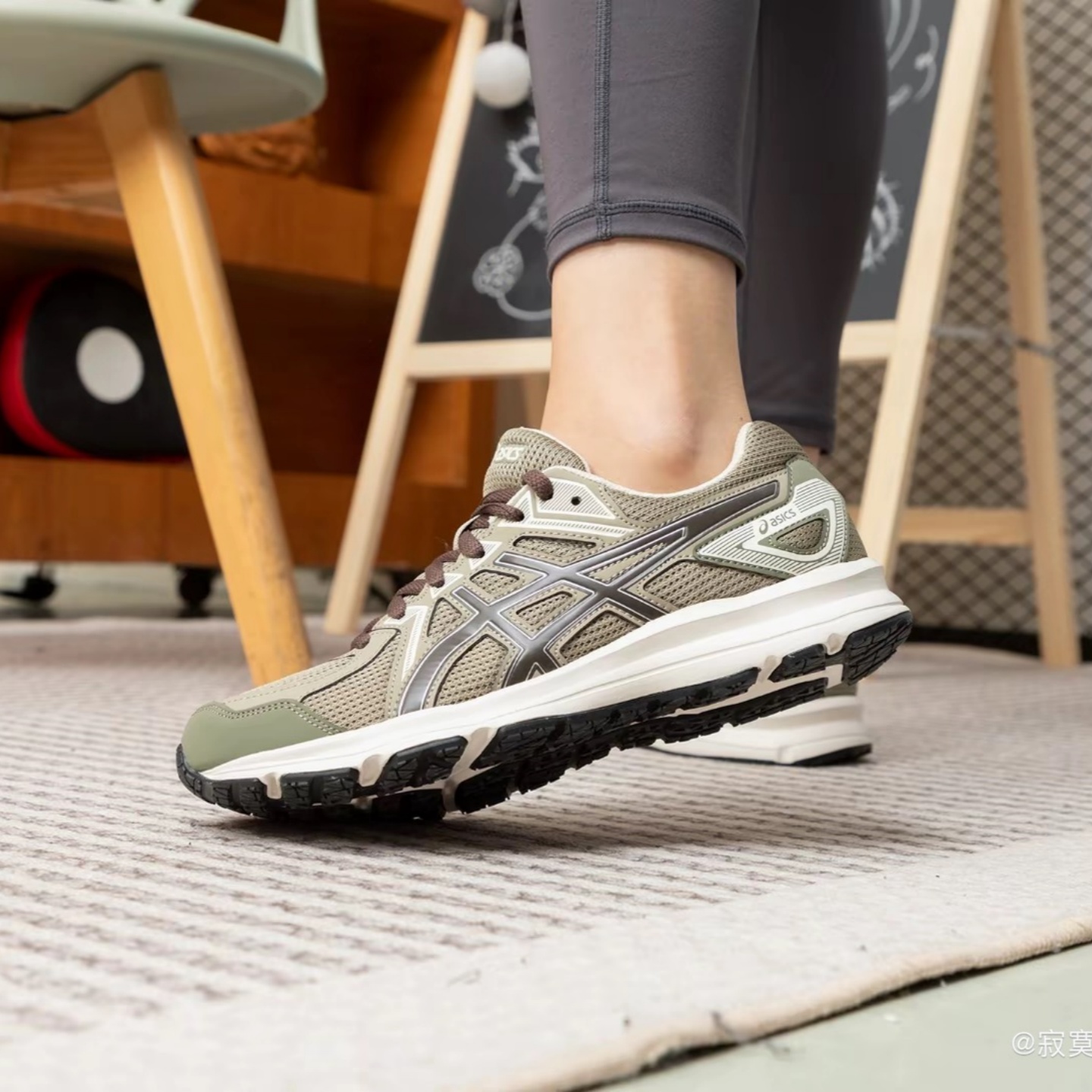 Asics/亚瑟士Jog100 2缓冲抓地防滑耐磨轻量透气减震马拉松跑步鞋 - 图1