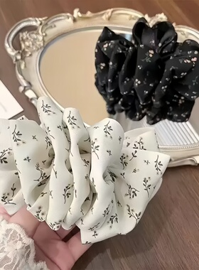 韩系波点泡泡夹竖夹长发一字夹