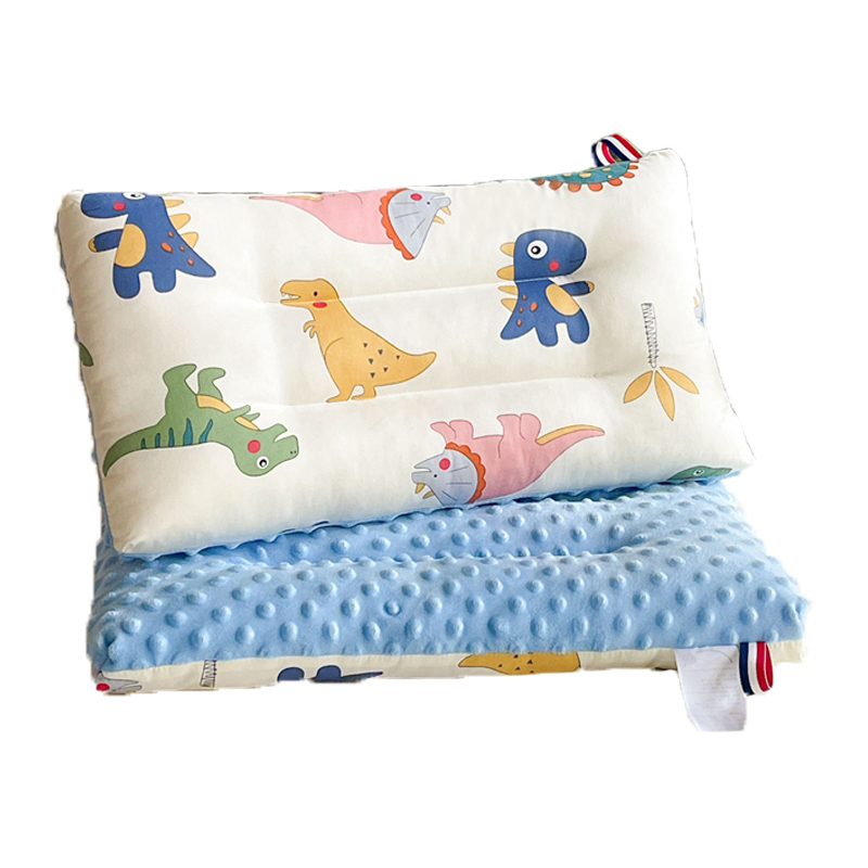 儿童枕头安抚豆豆枕纯棉四季通用小学生幼儿园宝宝婴儿枕芯可水洗 - 图3