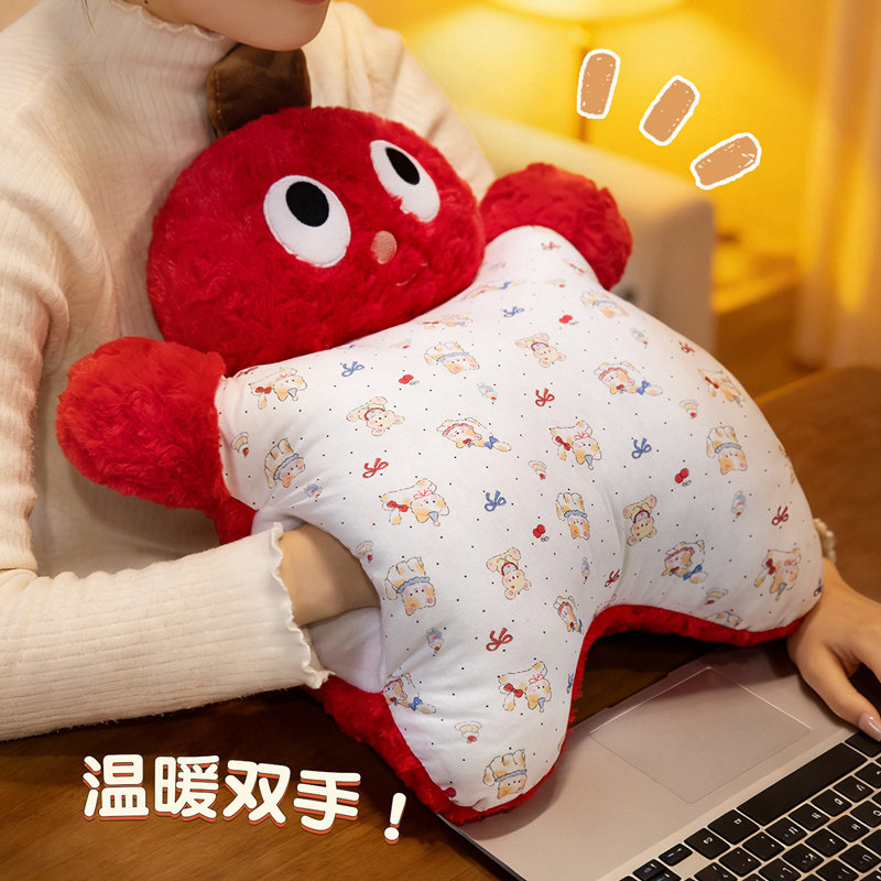 安抚豆袋抱枕毯子二合一办公室午睡枕头暖手汽车毛毯靠枕被子两用,淘宝优惠券,粉丝福利购,淘宝优惠卷