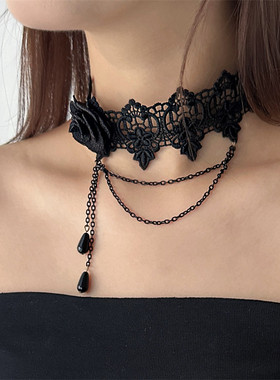 【暗黑哥特风】lolita脖子配饰