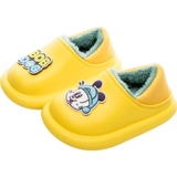 Детские тапочки, детская удерживающая тепло демисезонная нескользящая обувь для мальчиков