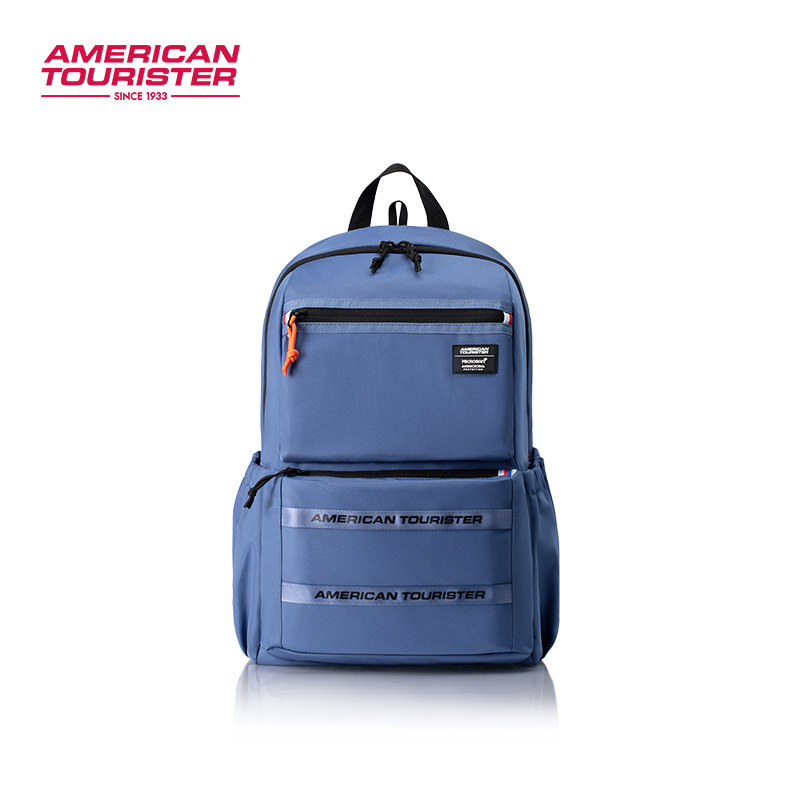 「新品」美旅大口袋书包男轻便减负大容量背包女初中生双肩包NJ8
