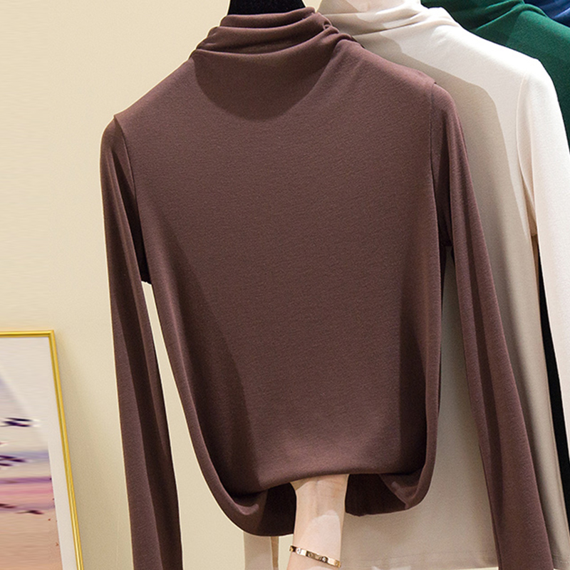 半高领2020新款春秋内搭t恤打底衫 lemontasteT恤