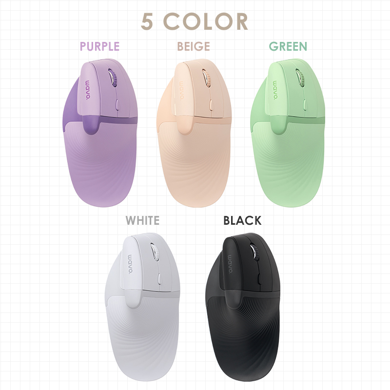 SANWA Ergonomic Wireless Mouse