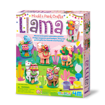 4M STEAM puzzle toy plaster colour model DIY alpaca fun animal themed baby handmade toy