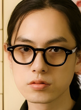 新款休闲男女时尚夏季黄色太阳镜跨境个性米钉墨镜高级感太阳眼镜