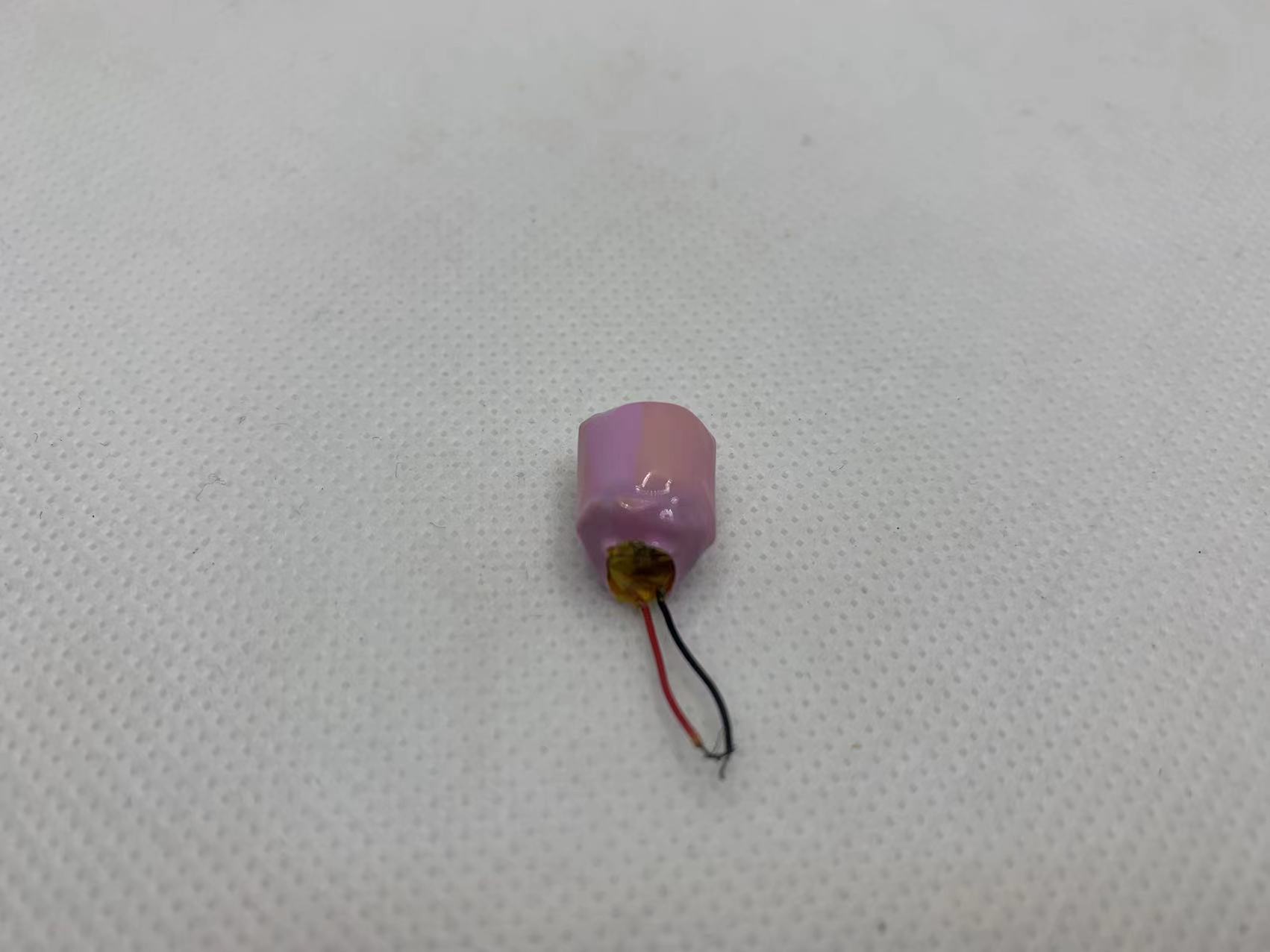 正品10120微型小尺寸 3.7V75MAH聚合物圆柱形锂电充电池大容量LED-图0