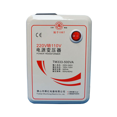 舜红500W变压器220V转110V 100V转换器美国日本净化器榨汁机专用 - 图3